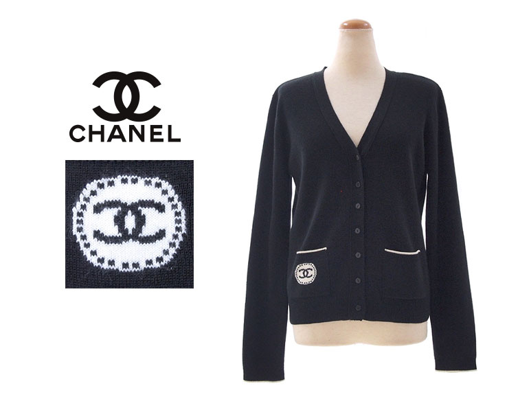 CHANEL シャネル スタッフ ユニフォーム ニットカーディガン LADIES トップス