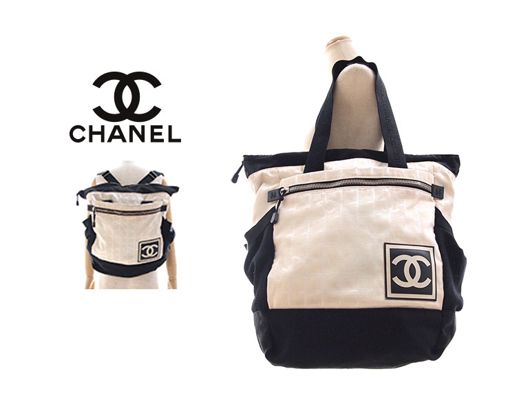 CHANEL シャネル ニュートラベルライン 2WAYリュック×バッグ LADIES バッグ