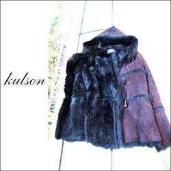 kulson☆カルソン☆ムートンダッフルコート☆美品