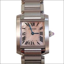 Cartier☆カルティエ☆タンクフランセーズSM/SS☆クオーツ時計