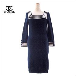 CHANEL シャネル クルーズライン カシミヤ ドレス