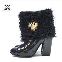 レア CHANEL シャネル モスクワコレクション ショートブーツ