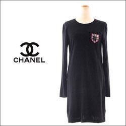 パリ本店購入日本未入荷 CHANEL シャネル ワンピース ブラック