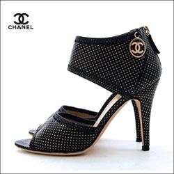 CHANEL シャネル オープントゥ デザイン ヒール