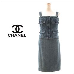 CHANEL シャネル デニム トップス スカート セット