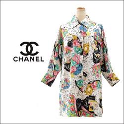 CHANEL シャネル ビンテージ シャツ ワンピース