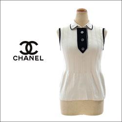 CHANEL シャネル COCOラインバイカラー トップス