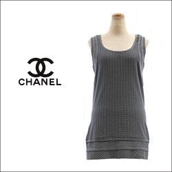 CHANEL　シャネル ノースリーブ チュニック ドレス