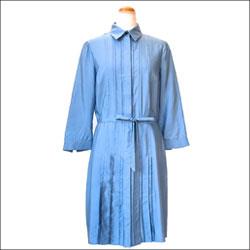 JIL SANDER NAVY ★SILK DRESS