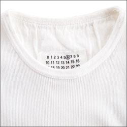 Maison Martin Margiela STANDARD NECK ホワイト