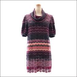 MISSONI ミッソーニ シルクミックス チュニックワンピース