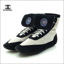 CHANEL シャネル ホログラム ハイカット スニーカー