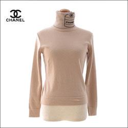 CHANEL シャネル カシミヤ タートルニット CHANEL