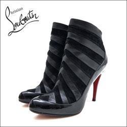 Christian Louboutin クリスチャン・ルブタン 異素材ミックスレザー ブーティー AMOR