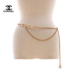 CHANEL シャネル COCO ゴールドチェーンベルト