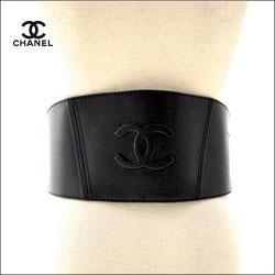 レア CHANEL シャネル ワイド コルセット ベルト