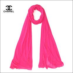 CHANEL シャネル CCロゴ モダール ストール ピンク