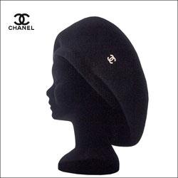 CHANEL シャネル フェルト ベレー帽 帽子