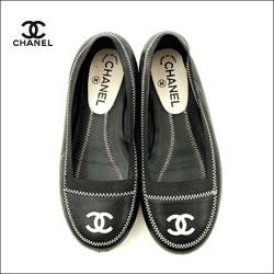 CHANEL シャネル ローファー CCロゴ 36